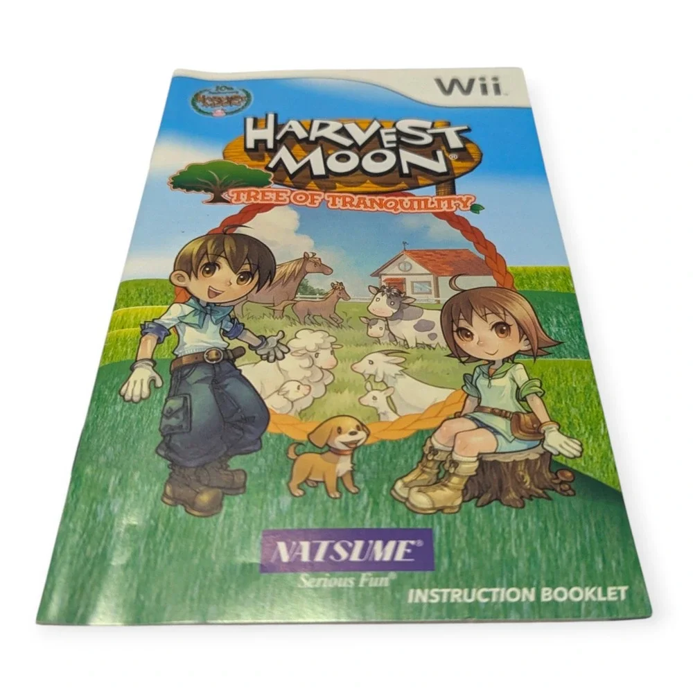 Harvest Moon Tree of Tranquility Nintendo Wii Complete CIB Simulation Game